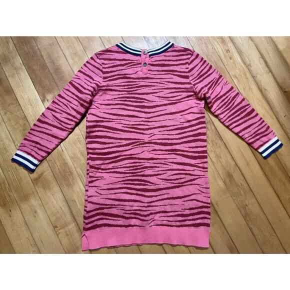 Mini Boden Animal Print Knit Dress - Picture 5 of 5